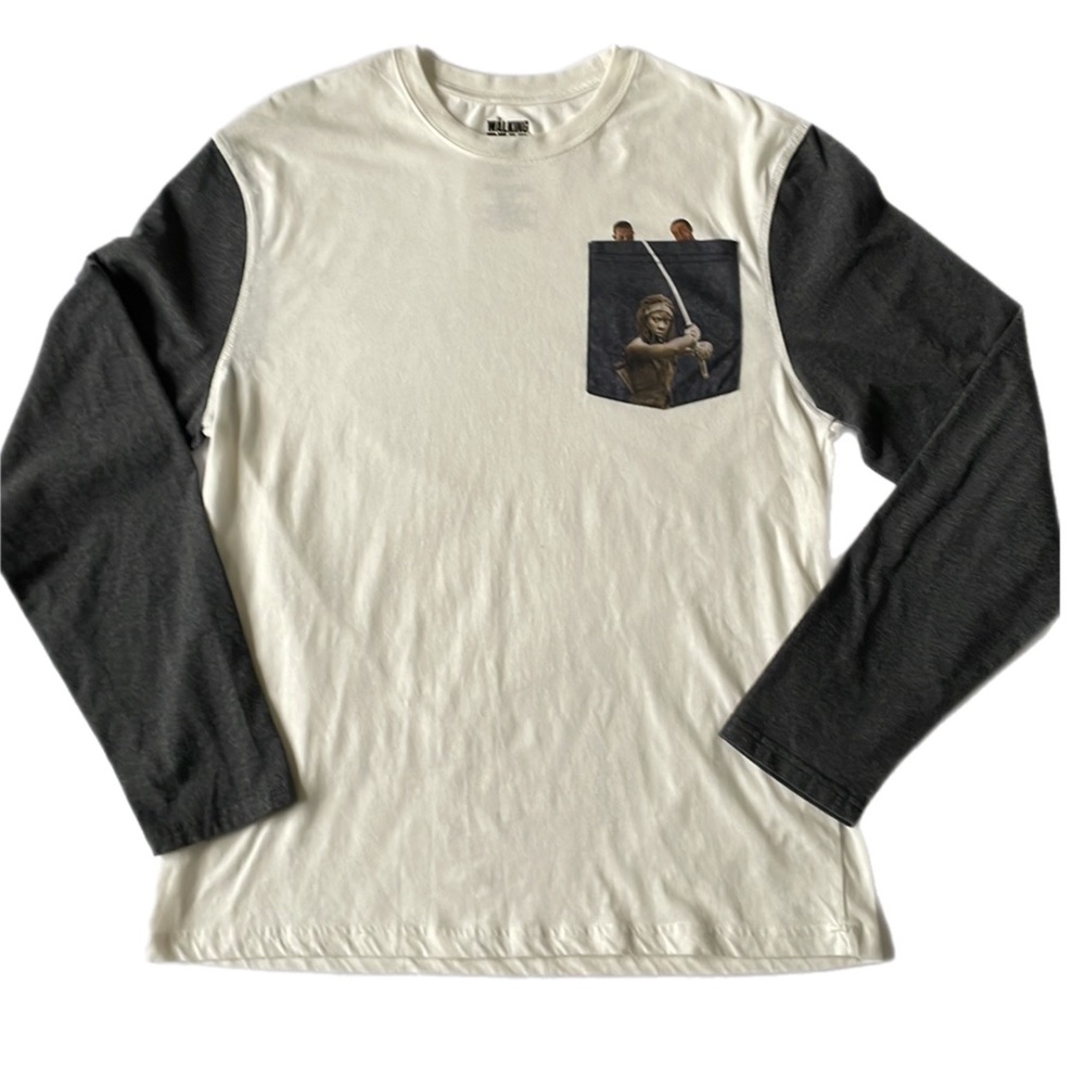 The Walking Dead Michonne Long Sleeve Zombie Tee AMC